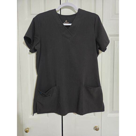 Jockey medium women's black scrub top - Picture 1 of 8